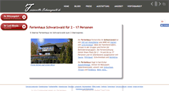 Desktop Screenshot of ferienvilla-im-schwarzwald.de