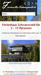 Mobile Screenshot of ferienvilla-im-schwarzwald.de